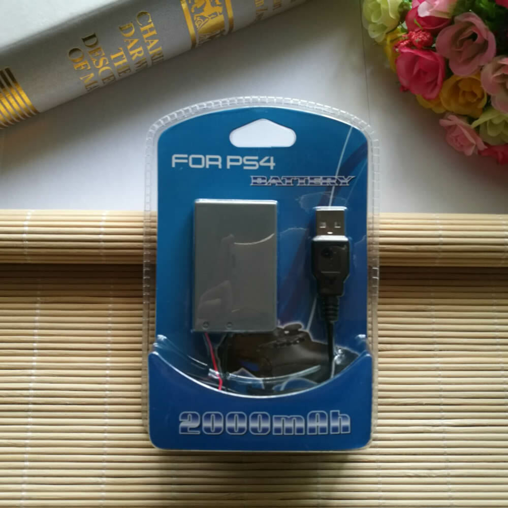 2000mAh Rechargeable Replacement Battery Pack for PlayStation 4 PS4 Controller