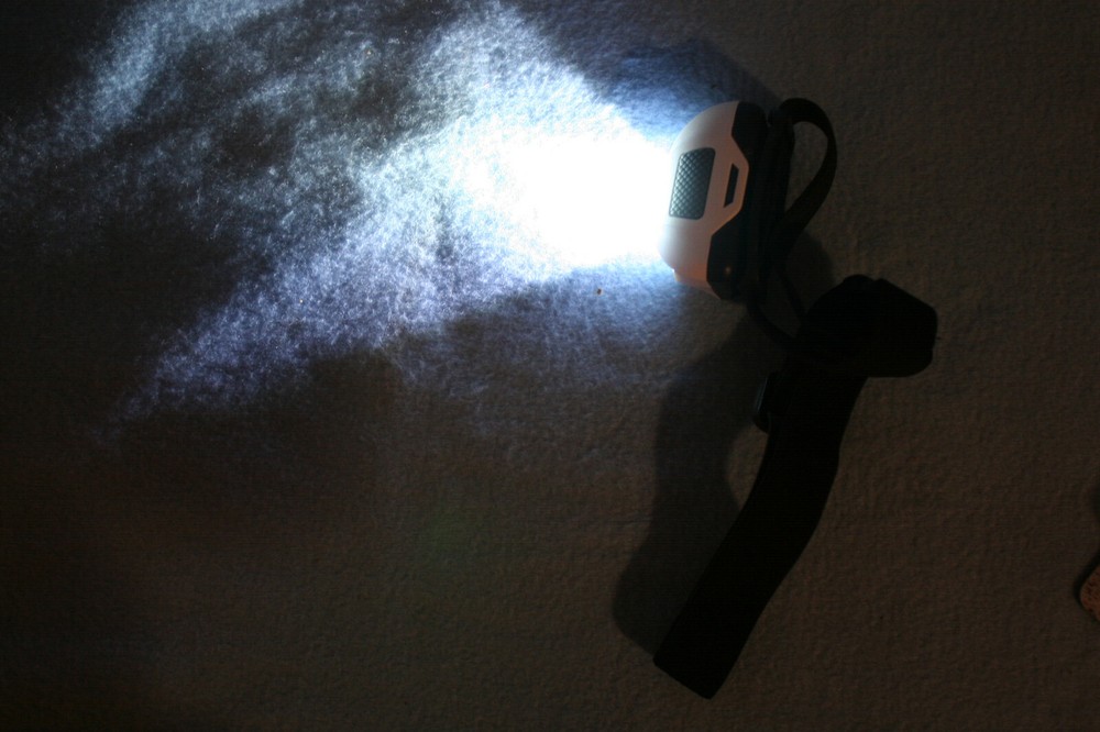 Cascade Headlamp LED White and Red Beams