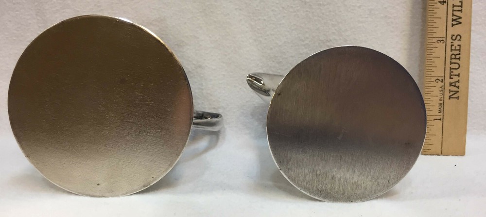 Creamer & Sugar Bowl Silverplate Armor Silver Co EPC Flared Handles Pair Set 2