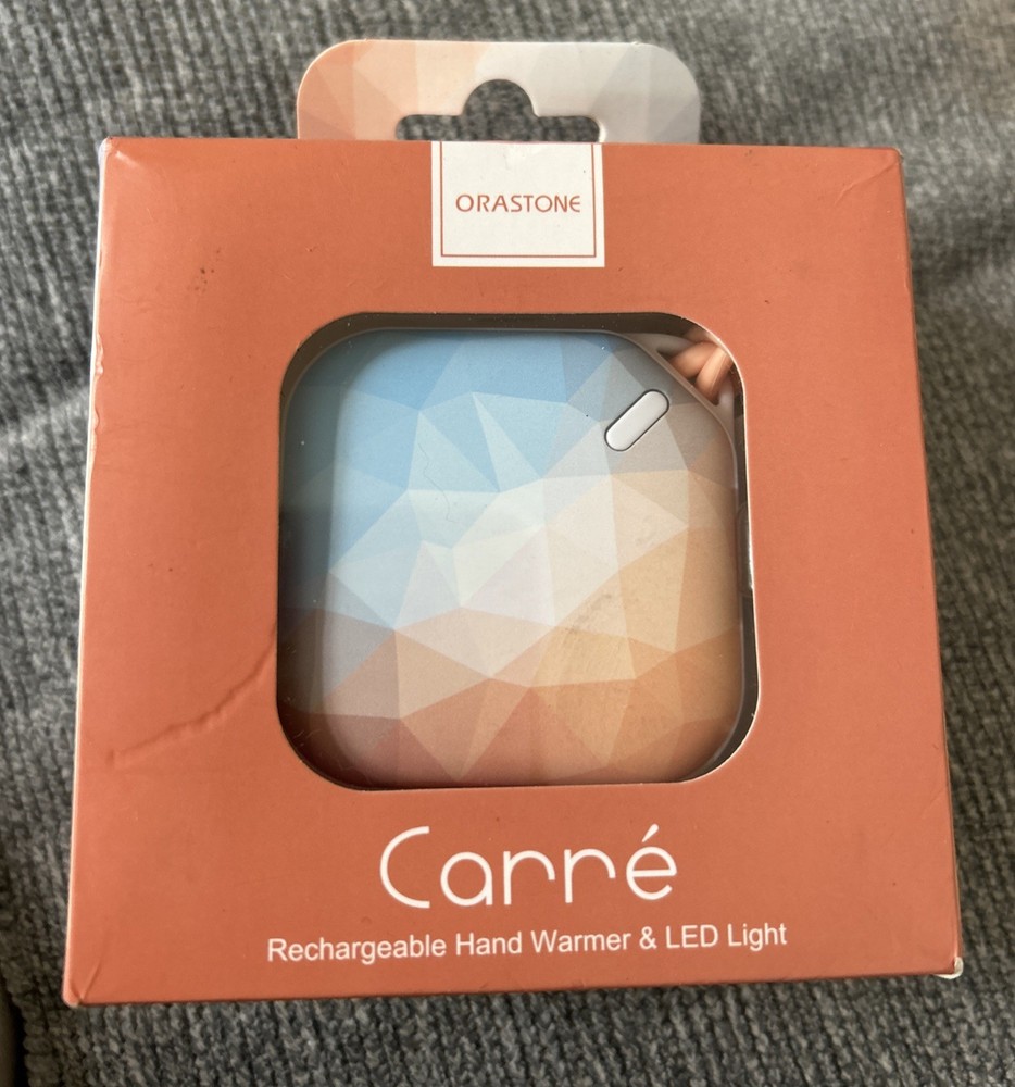 Orastone Rechargeable Fast Hand Warmer & LED Light Polygon