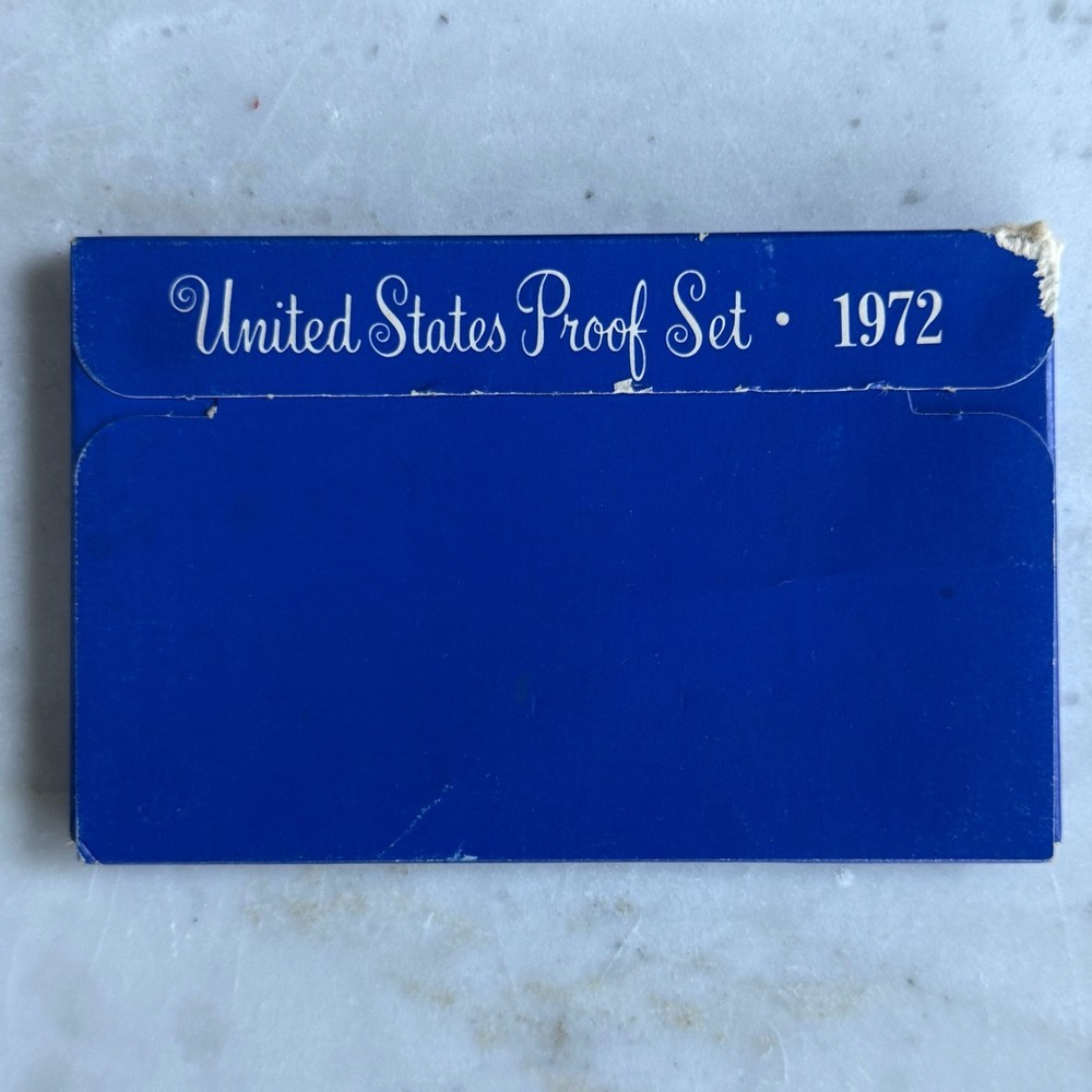 1972 US Mint 5 Coin Proof Set, Original Packaging
