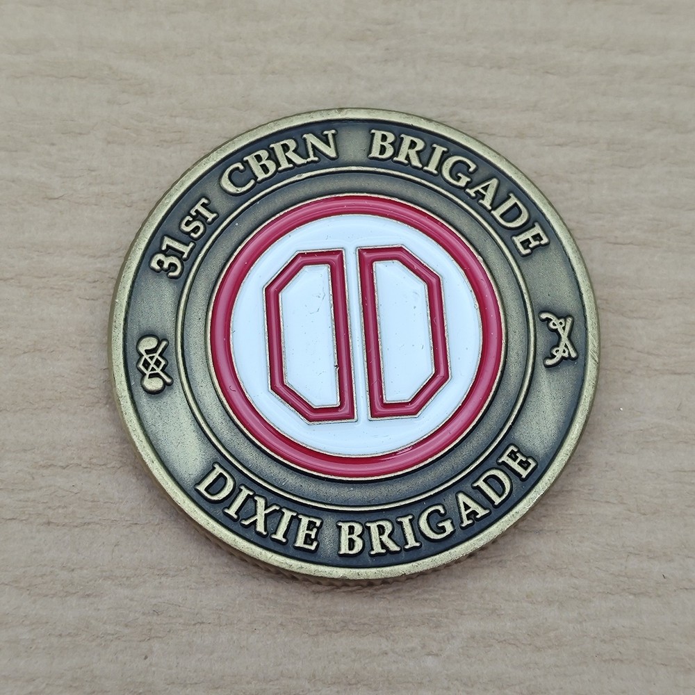 31st Cbrn Brigade Dixie Brigade Challenge Coin