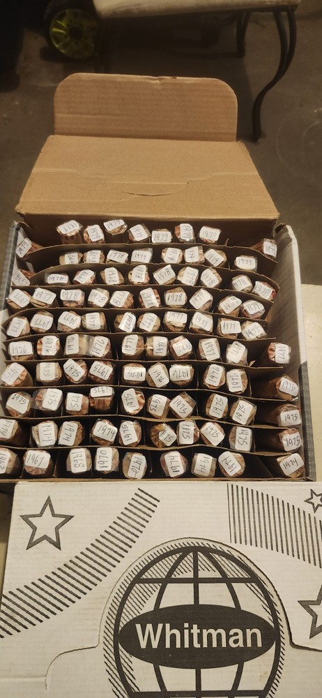 Copper Lincoln pennies pre 1982