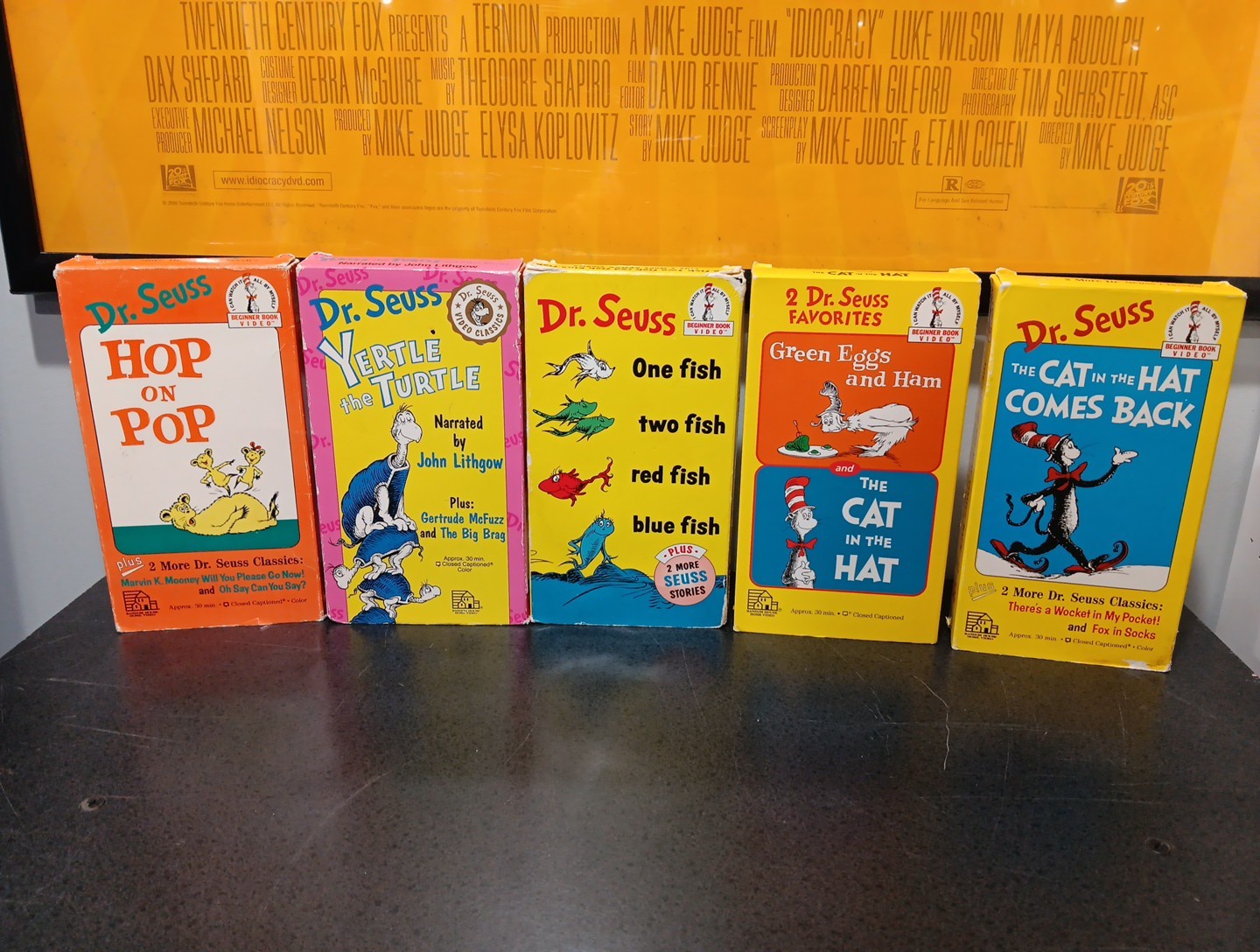 Dr Seuss Vhs Lot Rare