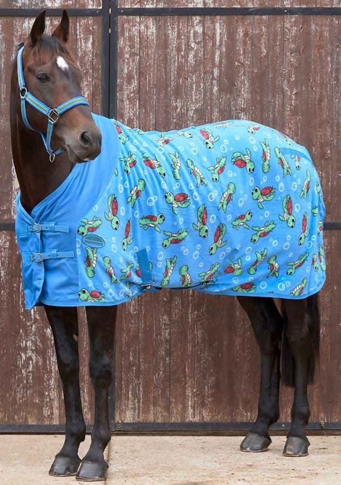 WeatherBeeta ComFiTec Essential Mesh II Combo Neck Turtle Print 69" Fly Sheet