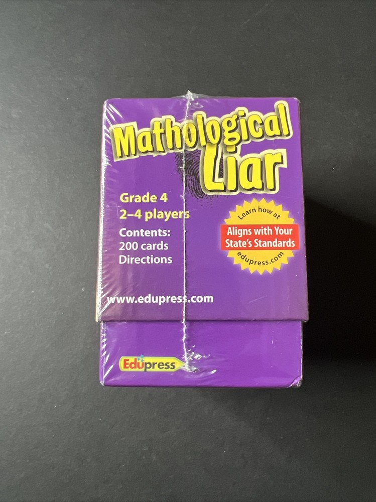 Edupress Mathological Liar, Grade 4