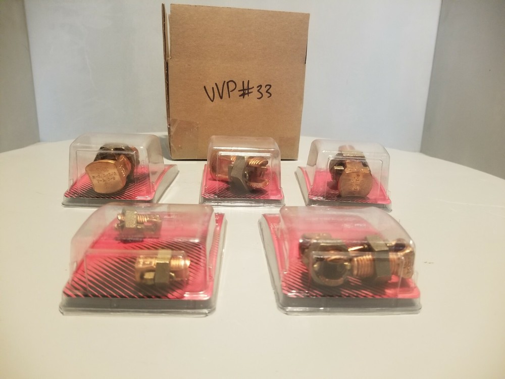 Variety Value Pack (5) Gardner Bender Slit Bolt Connectors