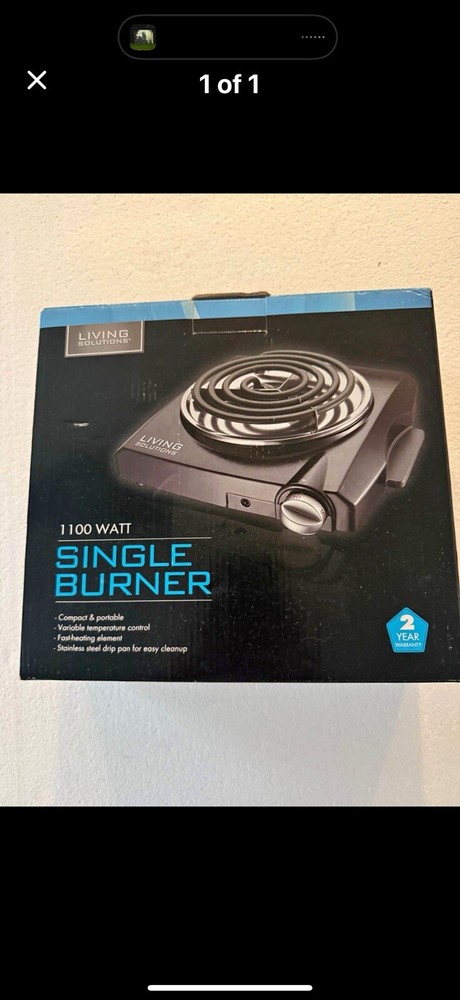 Single Burner 1100 Watt