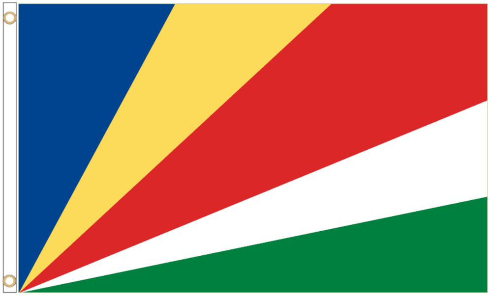 Seychelles Polyester Flag - Choice of Sizes