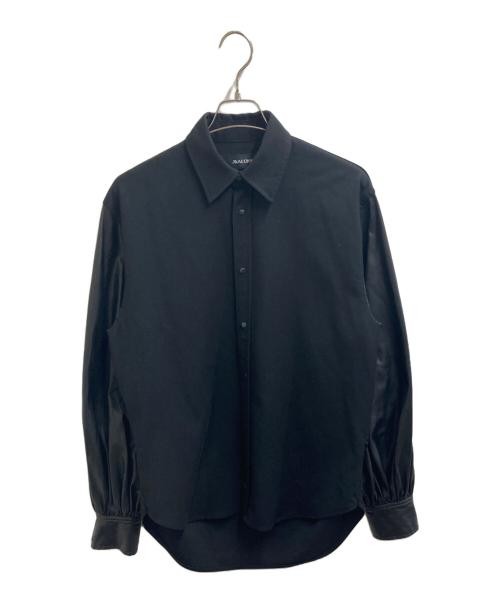 AVALONE                    Patchwork shirt / A-20SS-BSS black A-20SS-BSS