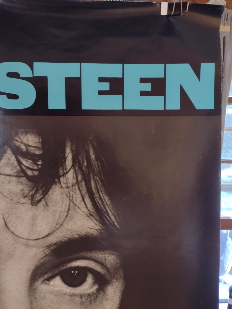 BRUCE SPRINGSTEEN ORIGINAL River Tour MSG Poster 1981 GIANT SIZE