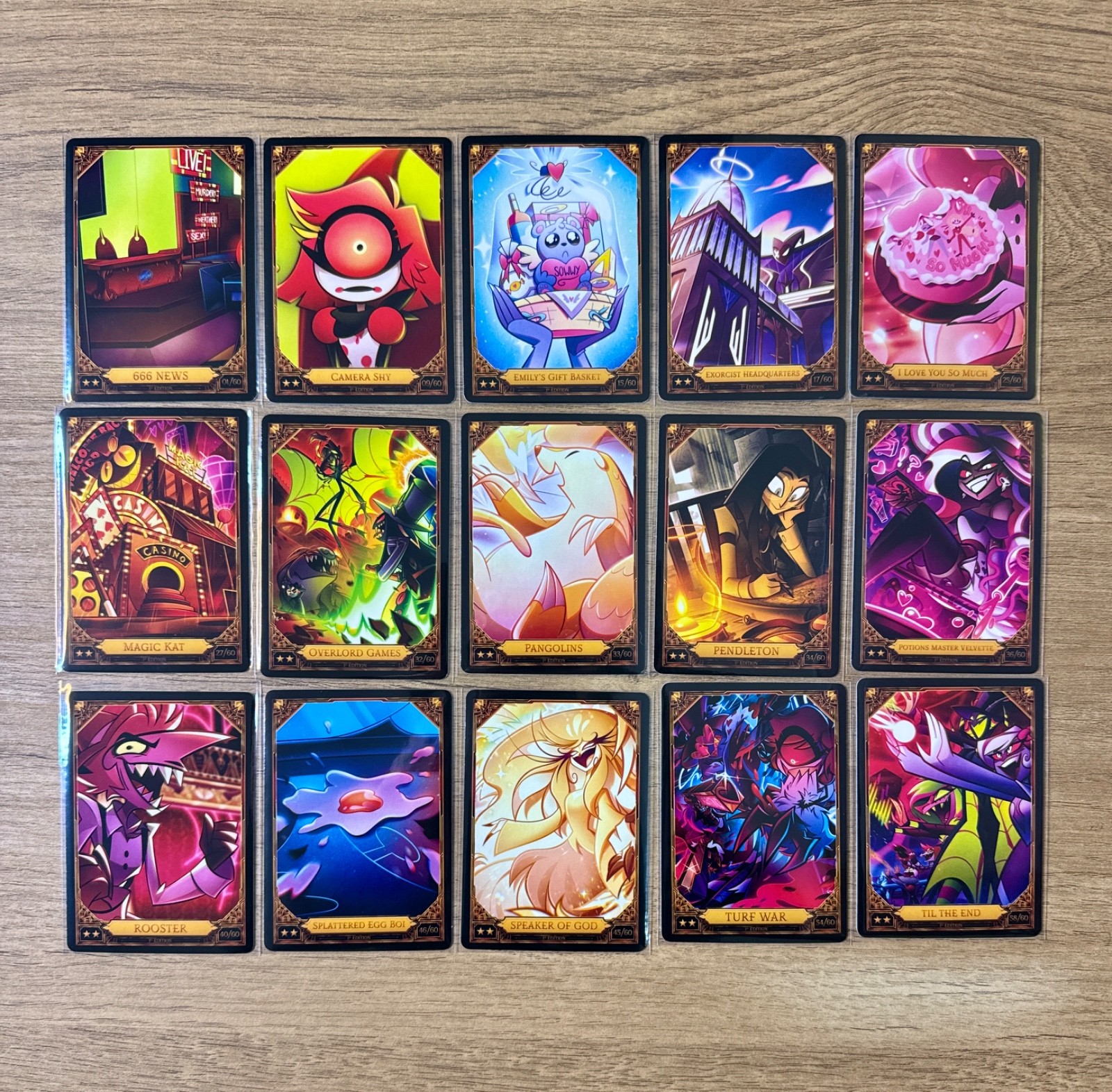 Hazbin Hotel Season 2 Trading Cards *CHOOSE YOUR CARDS NON* 1st Edition - MINT