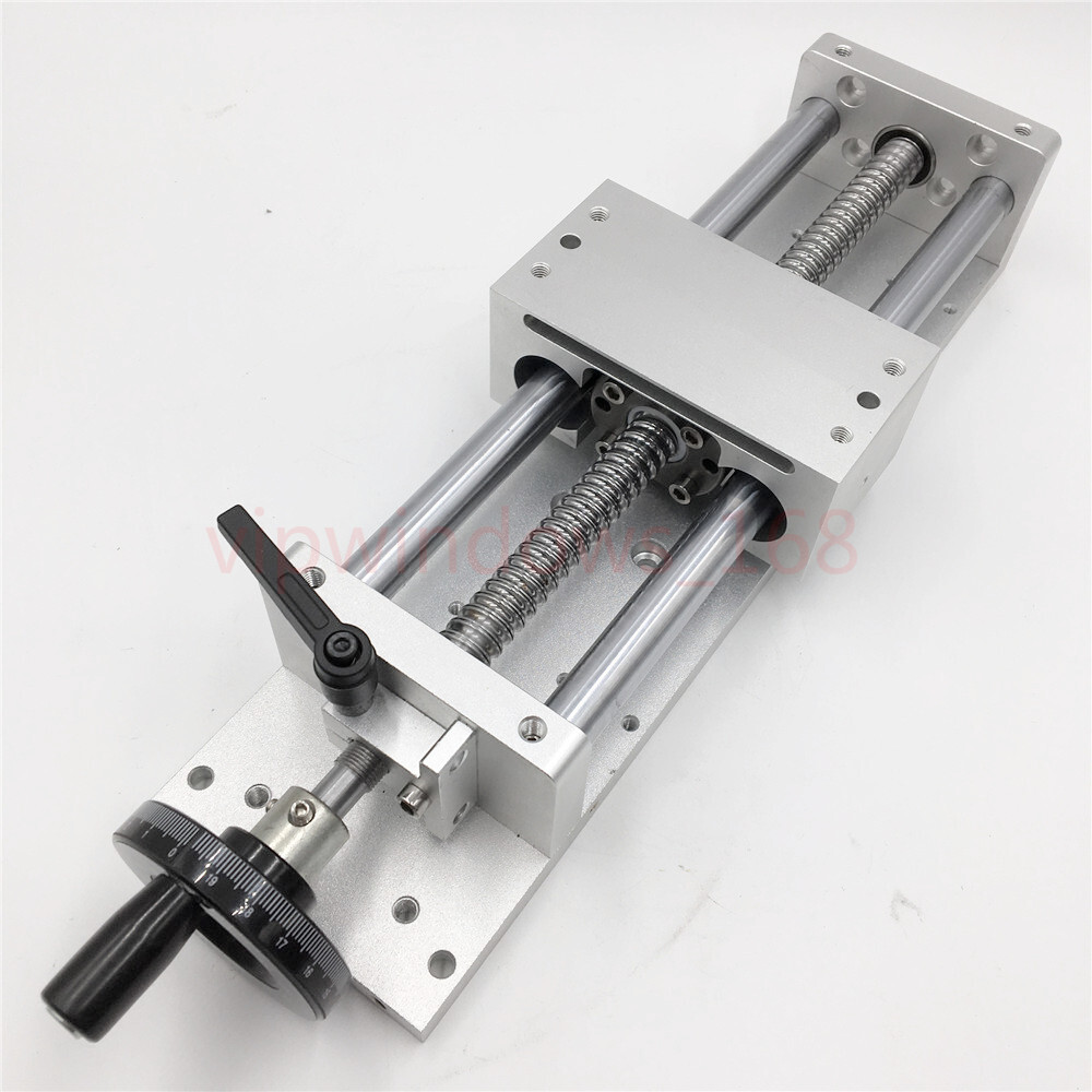 300mm Linear Cross Sliding Table 12" Linear Rail Slide Module Stage Actuator CNC