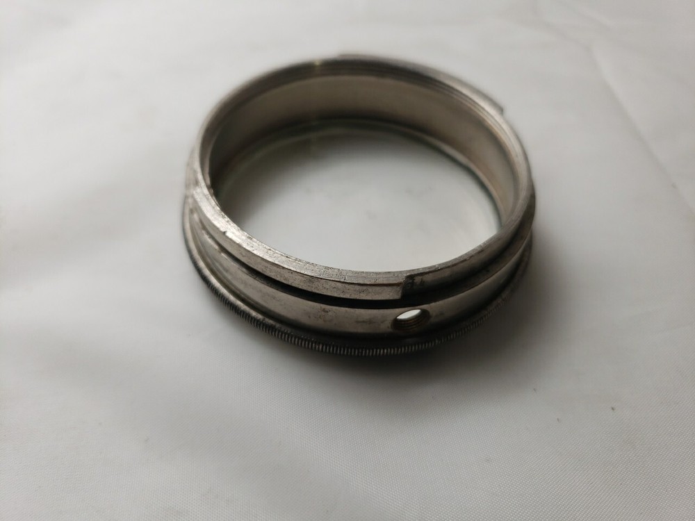 Old round Metal optical Lens