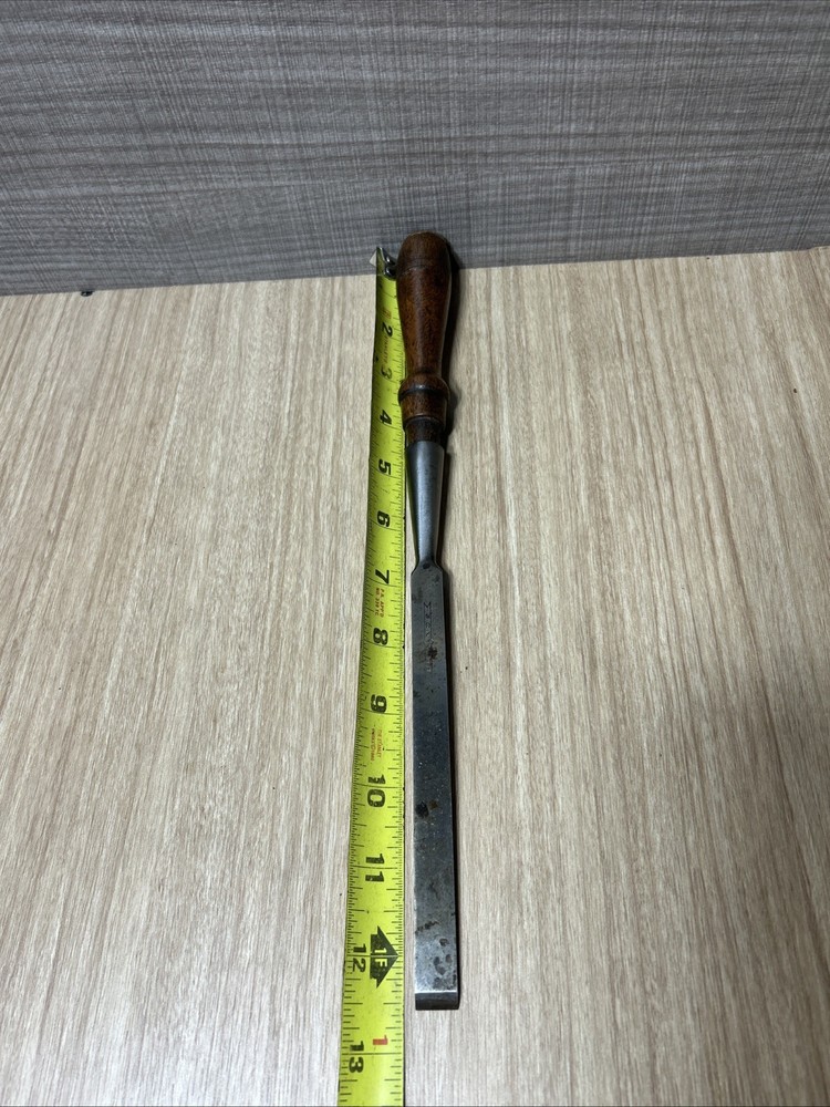 Vintage 1/2” Socket Chisel Woodworking Tool 12.5” Long