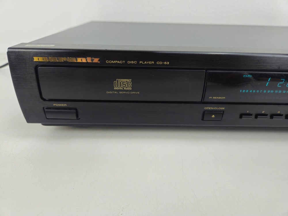 Marantz - CD-63 - Stereo Compact Disc player - Remote and Manual