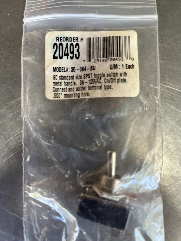 35064BU Toggle Switch 35-064-BU
