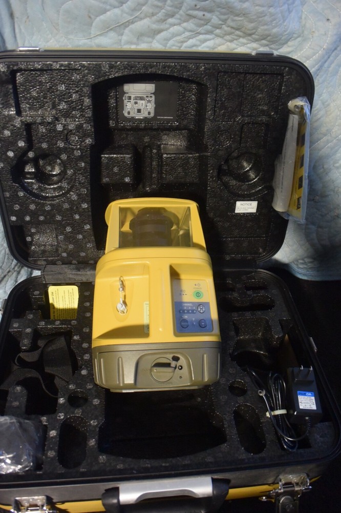 Topcon Model PZL-1A Millemeter Rotary Self Leveling Laser