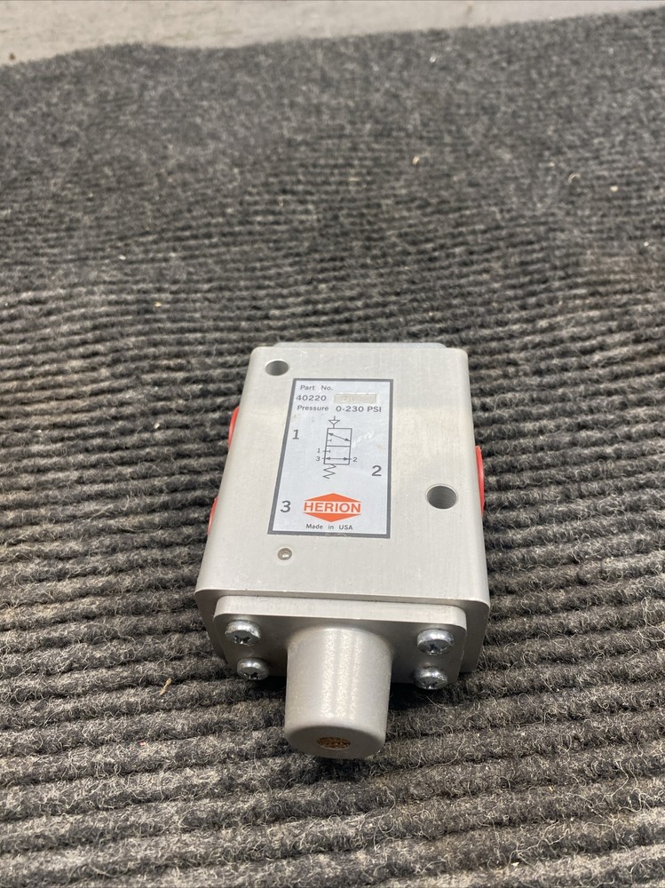 Herion 40220 Pressure Valve Switch 0-230 PSI