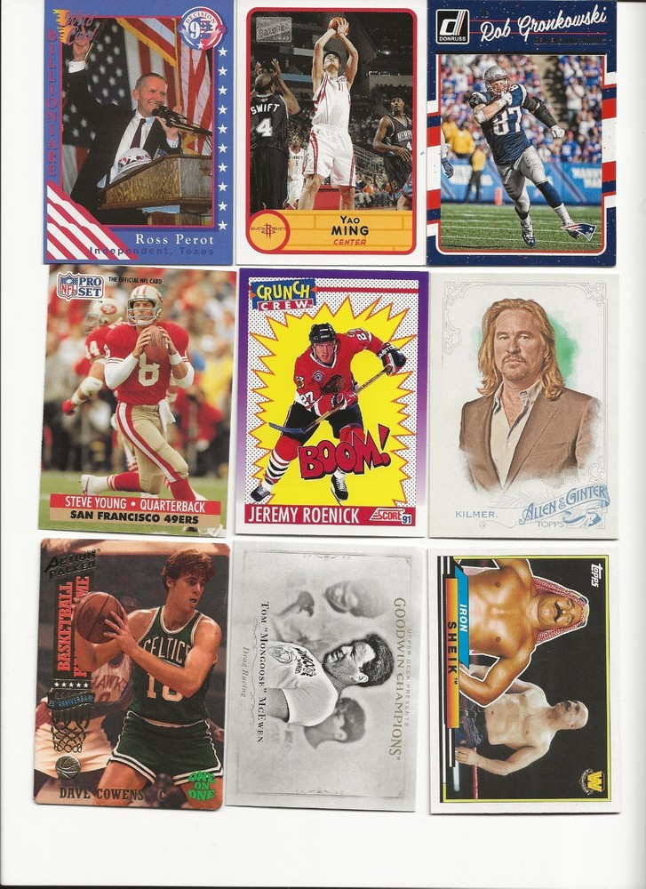ASSORTED   PEOPLE   18   CARD   LOT