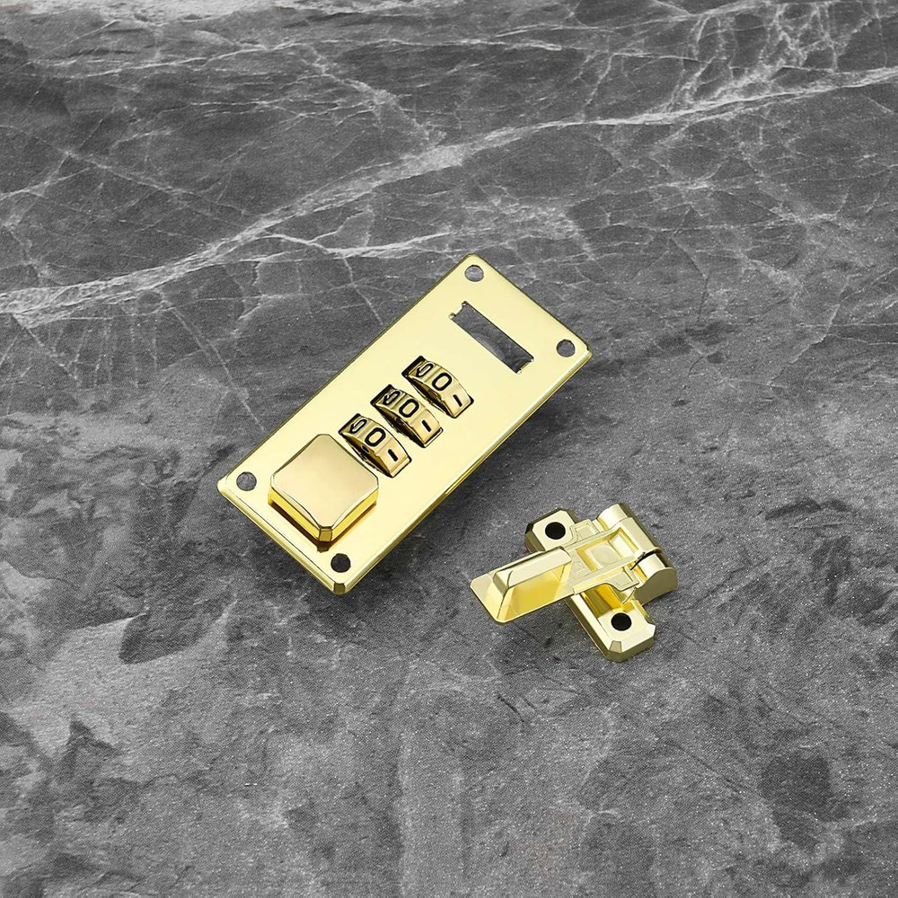 2Pcs Suitcase Combination Lock Luggage Hasp Combination Lock Digital Password Lo