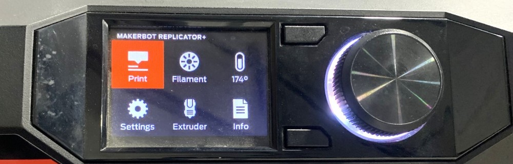 MakerBot Replicator Desktop 3D Printer W/Power Cord Tested