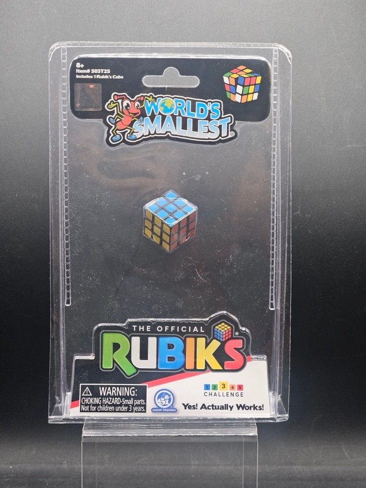 Worlds Smallest Rubiks Cube Official Super Impulse Puzzle