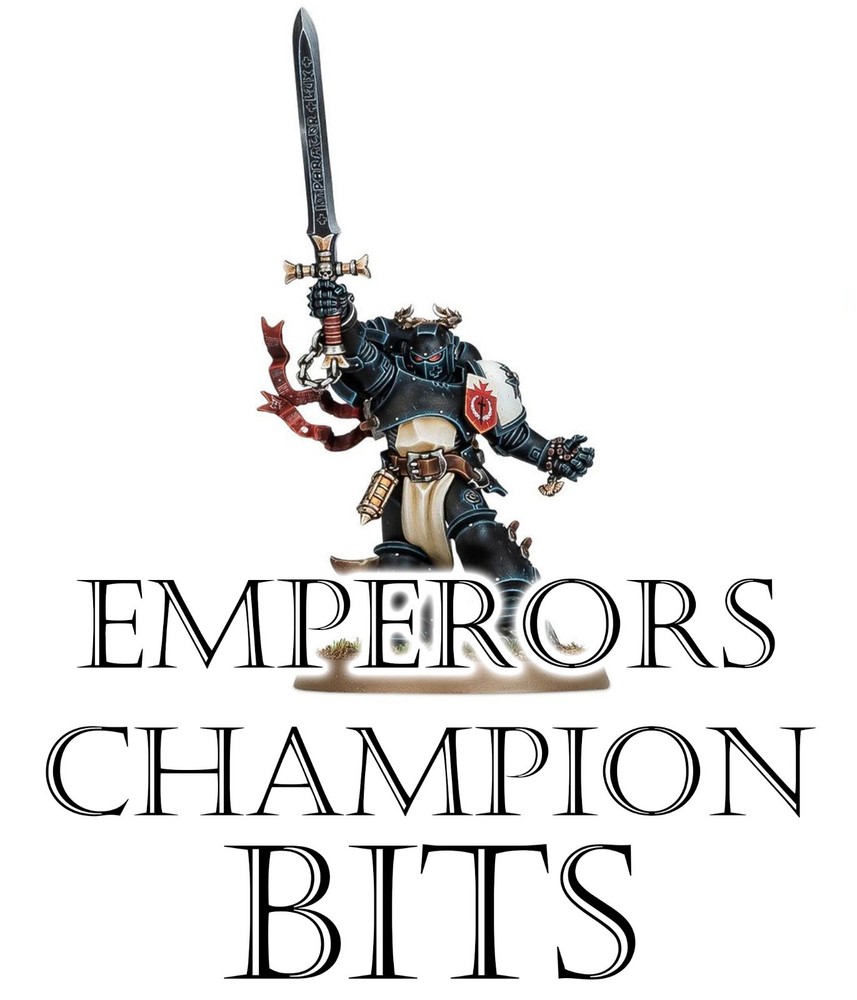 Warhammer 40k Black Templars Emperor's Champion Bits, Games Workshop