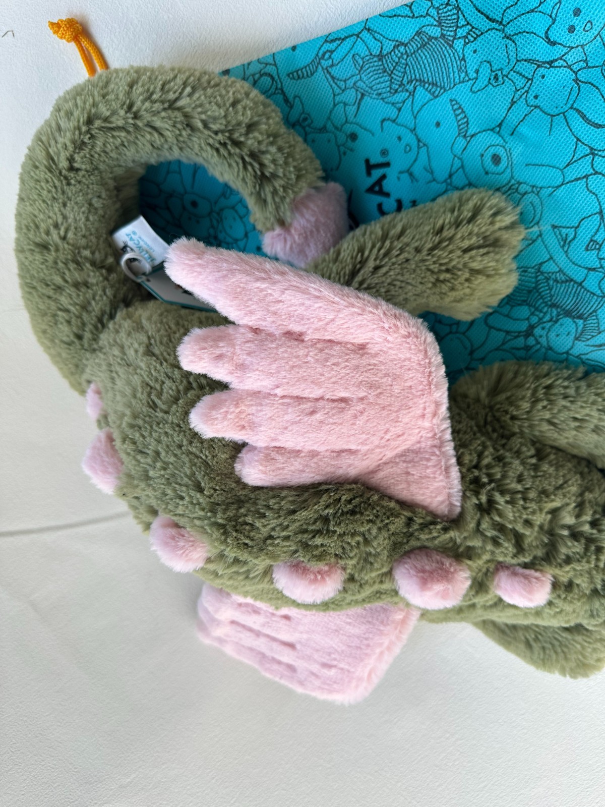 Jellycat Malachy Dragon - RARE - NWT - Stunning Toys Medium Plush Toys