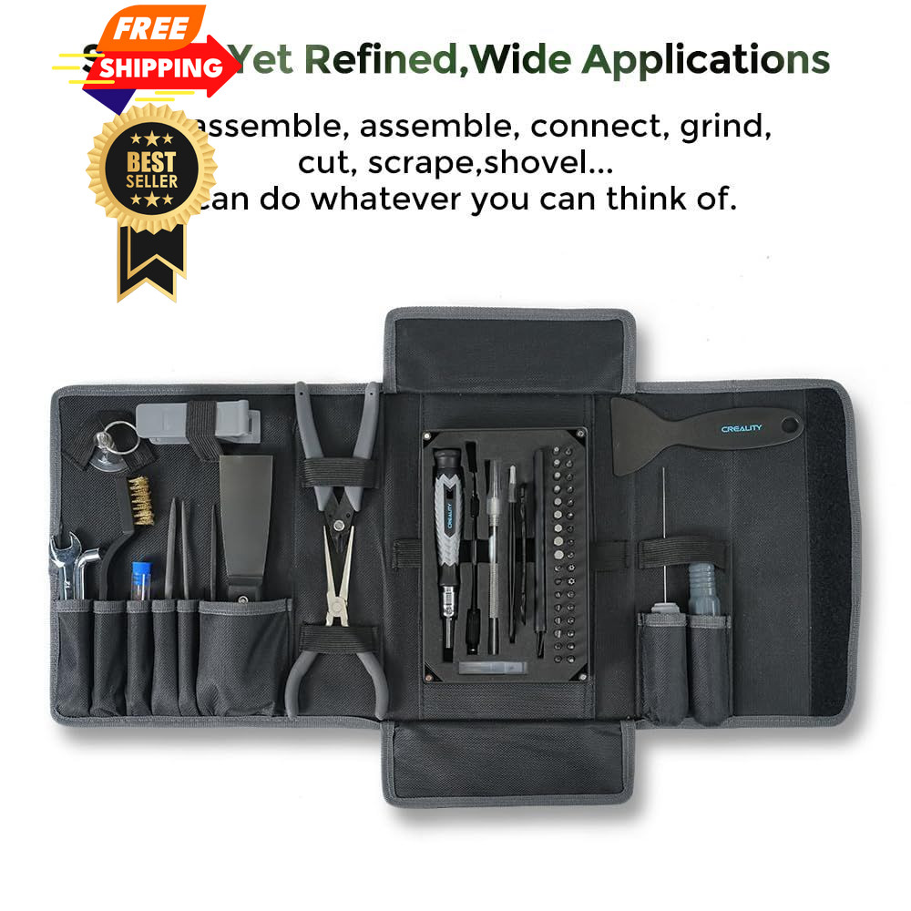 Creality 3D Printer Tool kit, 74 Pcs Accessories for Black