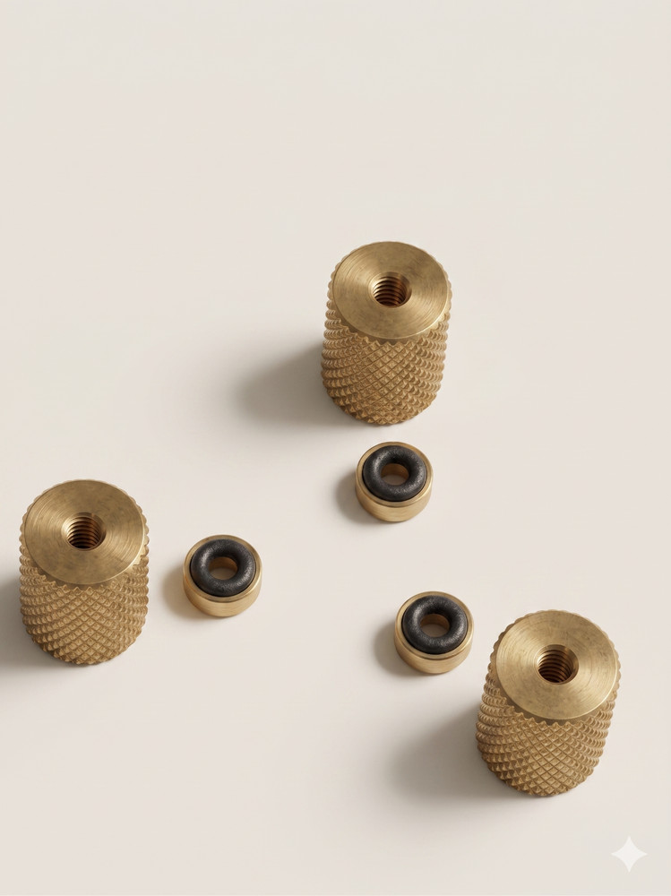 MDC | 601002 | COMPRESSION FEEDTHROUGH | CONFLAT/BRASS | 2.75"CF | HIGH VACUUM