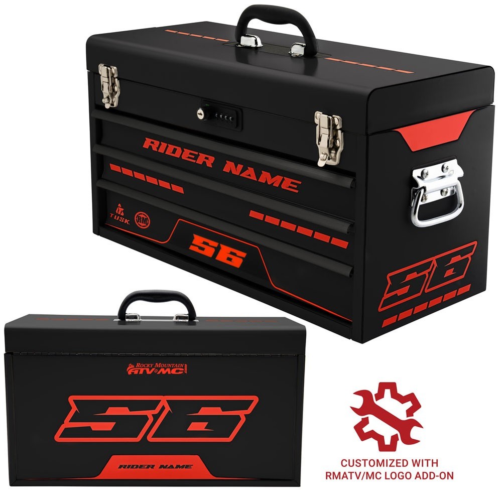 Attack Graphics 2159370023 Tusk Moto Toolbox Replacement Decals Rail