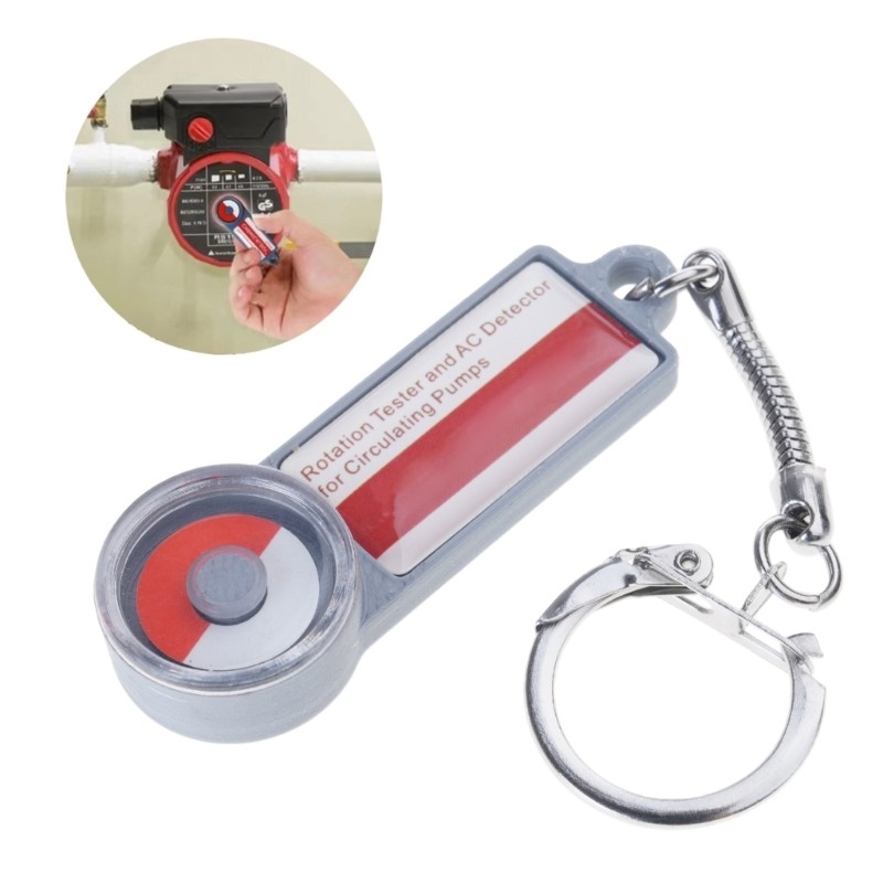 Heating Pump Rotation Checker Tool With Field Indicator Keyring Design