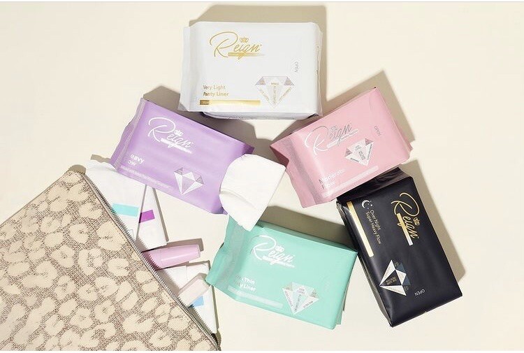 Reign Sanitary Napkins - Moderate Flow