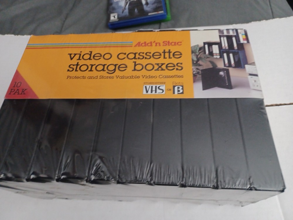Add N Stac Vhs Storage Boxes