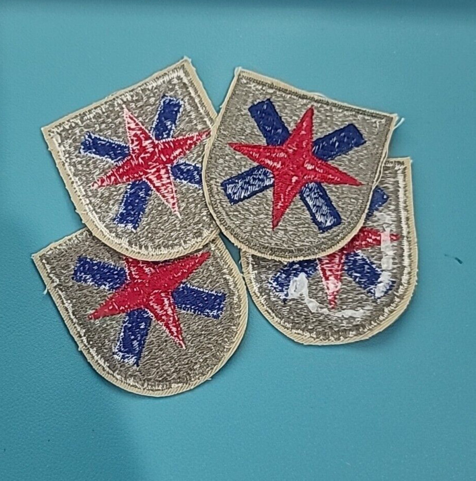 14th Army Corps-Cut Edge-Snow Back Patch-------------Original WW-II* (1 PATCH)