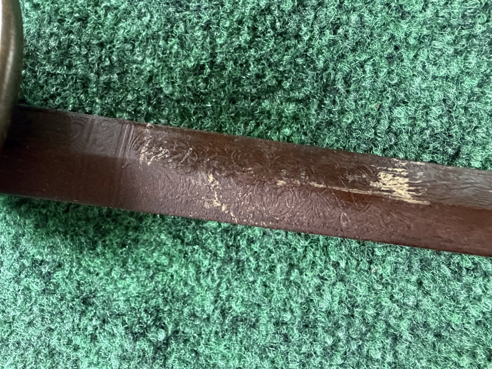 Mexican War Era Militia Staff Officer's Sword - Used