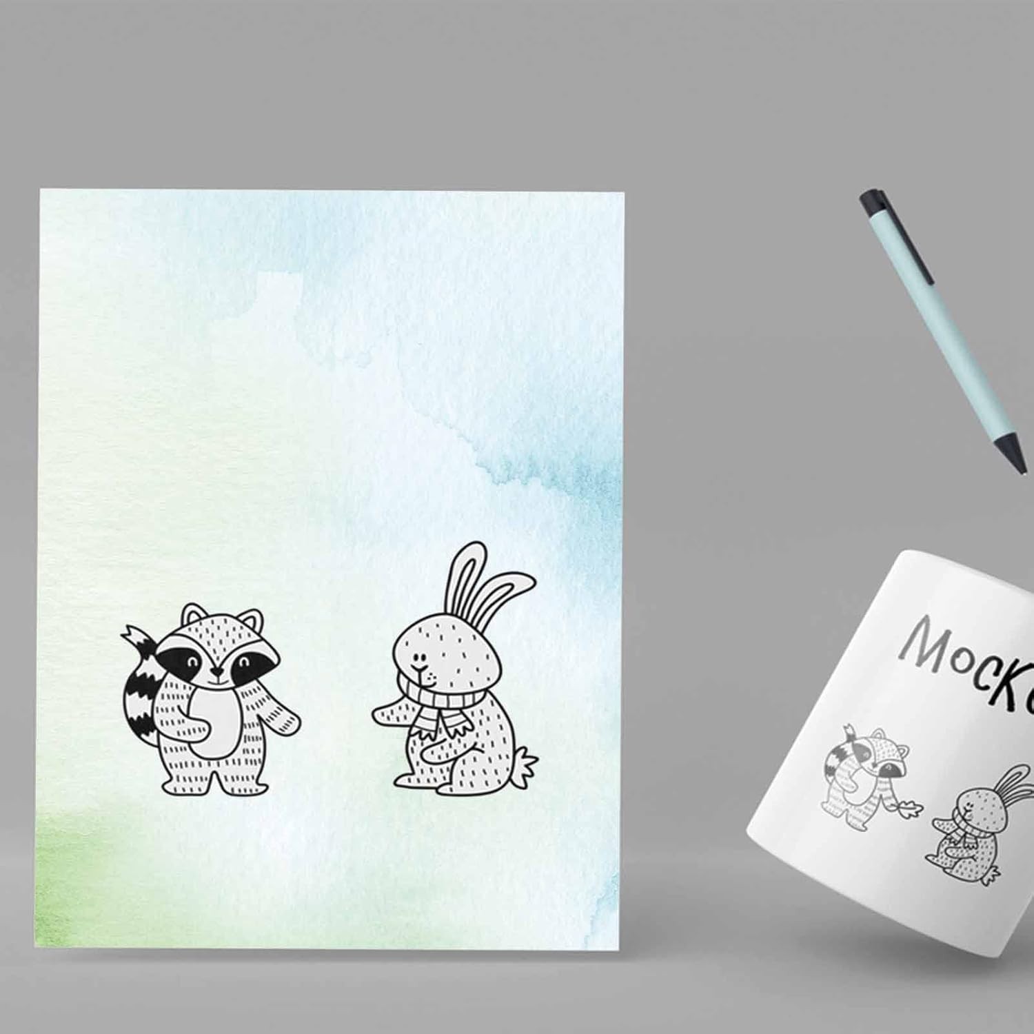 DUGUTUL Colored Printer Paper, Watercolor Stationary Paper, Double-Sided, Comput