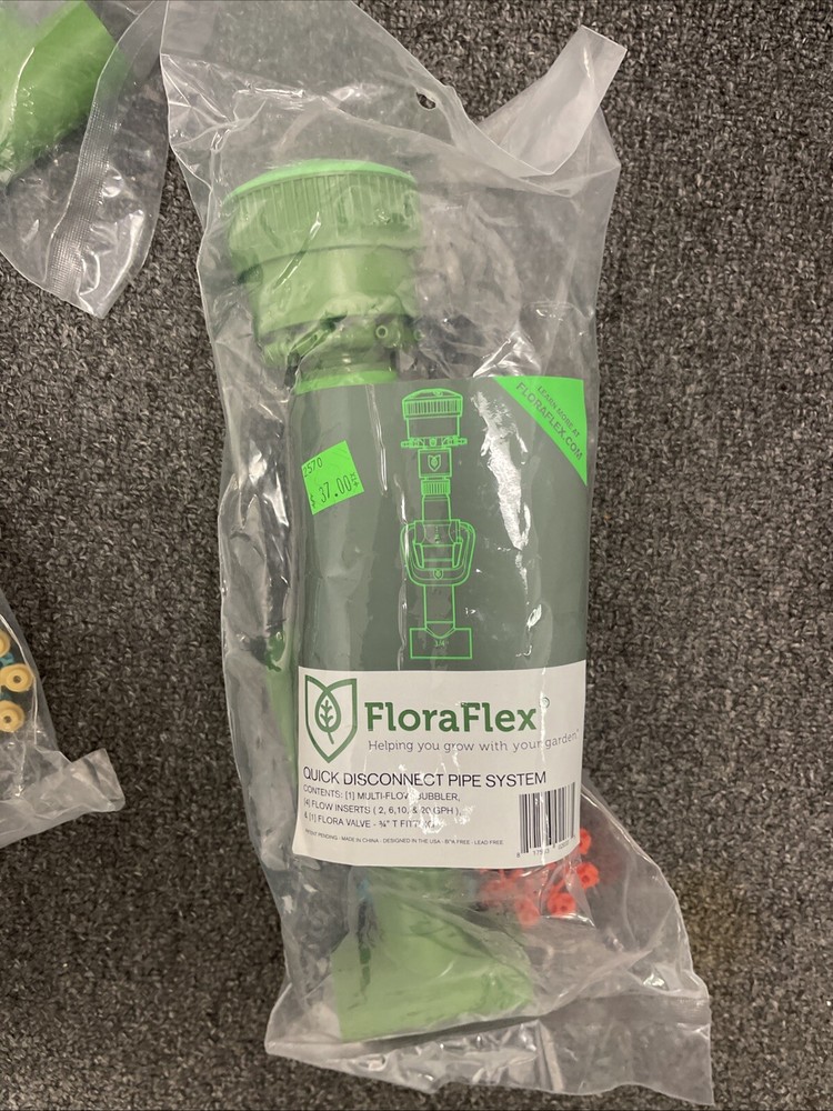 4- Floraflex Quick Disconnect Pipe System - Multi-Flow Bubbler 3/4” Elbow