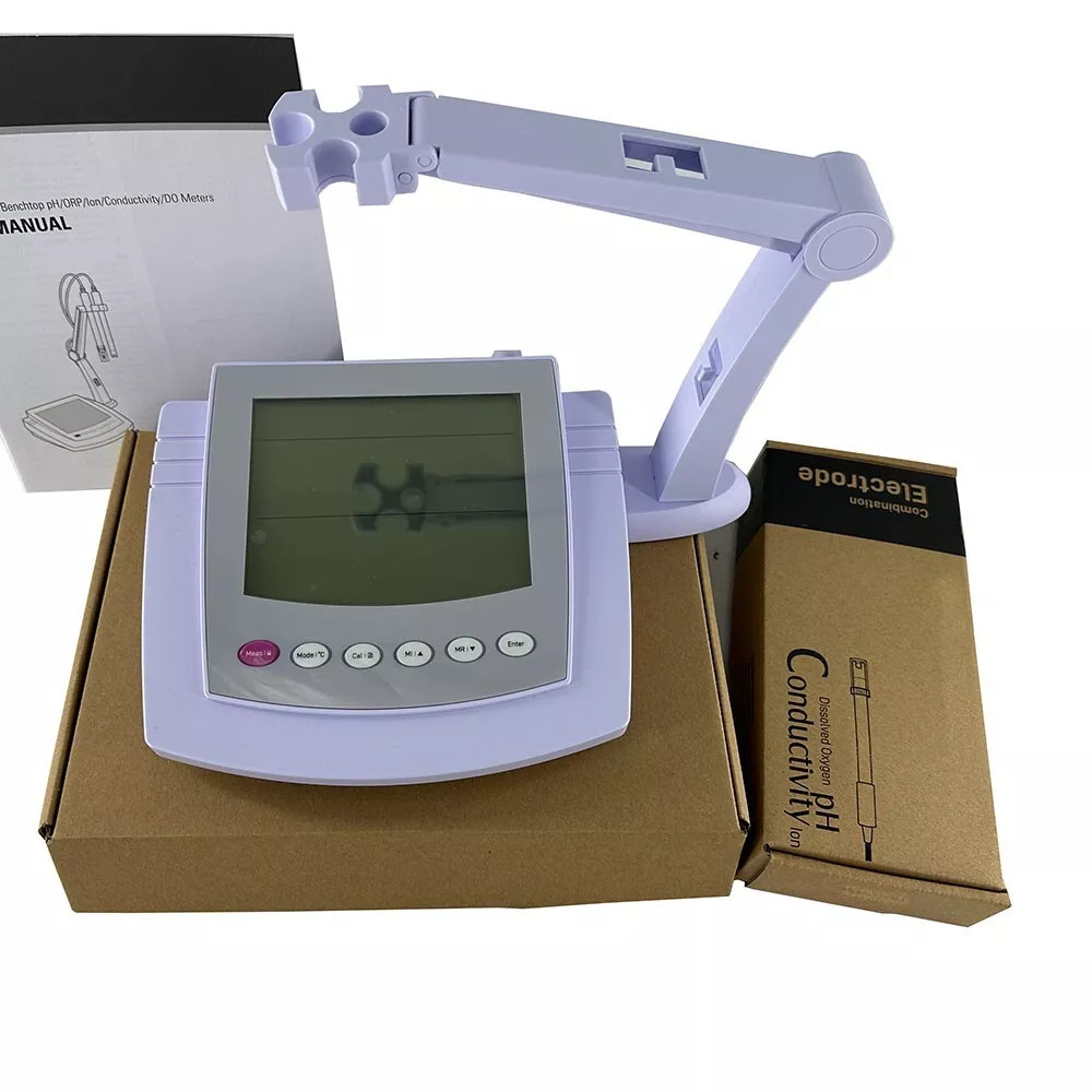 Fluoride Ion Meter with Standard Solution 2-5 Point Calibration Range ±1999.9mV