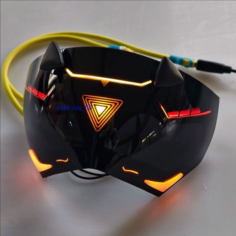 Zenless Zone Zero Trigger Half-face Mask Eye Patch Cosplay Performance Luminous