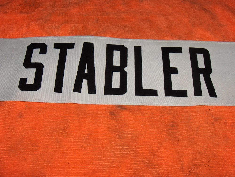 Ken Stabler Oakland Raiders Throwback patch sew on patch white 18x4