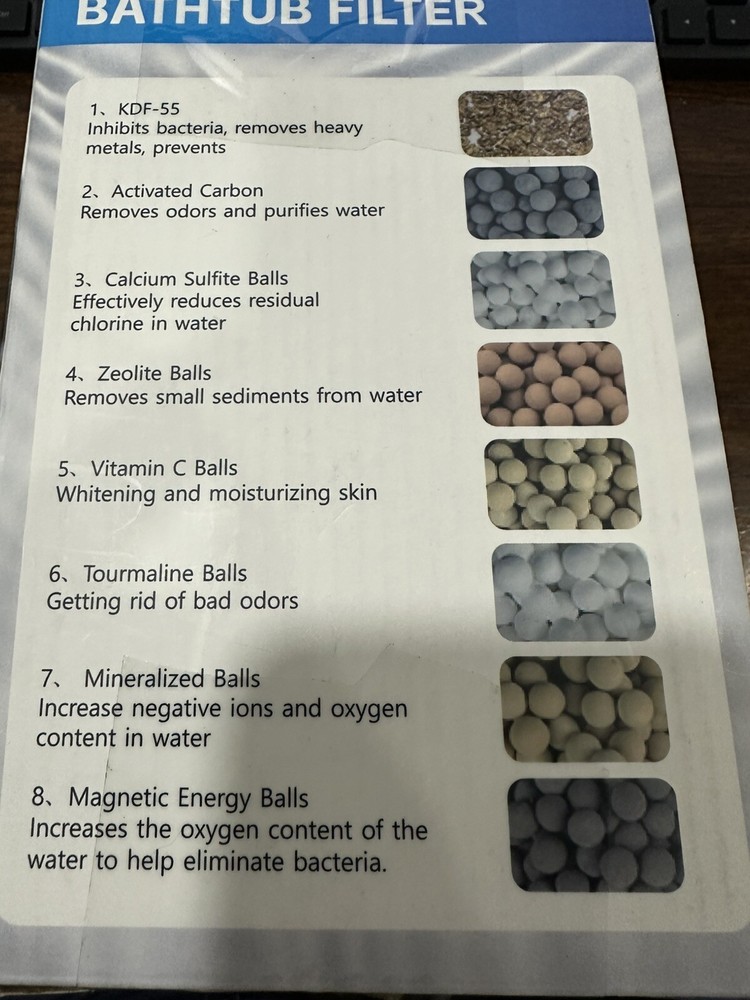 BATH Ball Bathtub Water Filter