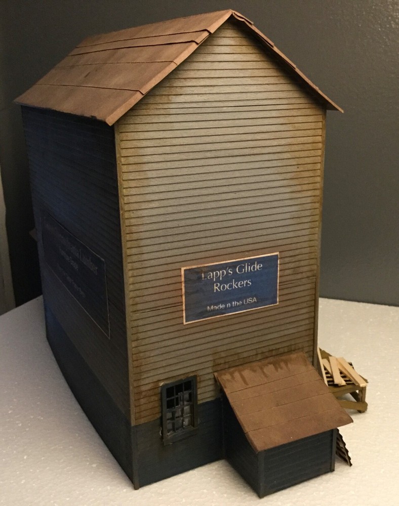 O Scale Jake and Sons Structure Kit Laser Cut