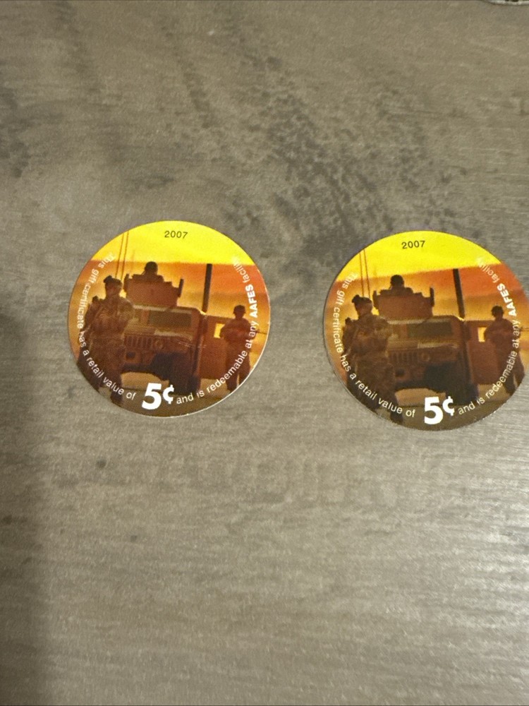2007 Aafes Pogs