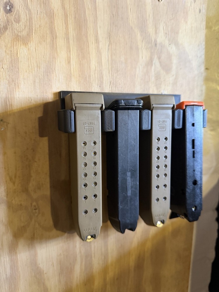 Glock Magazine Holder Wall Mount Double Stack