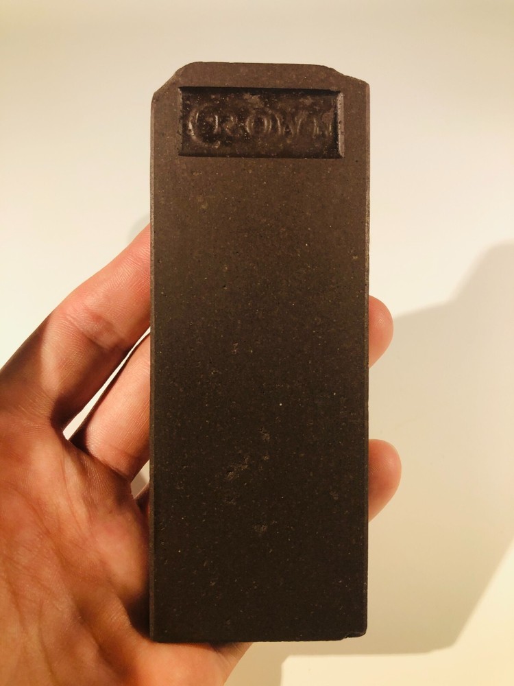 VINTAGE CROWN RAZOR HONE, SHARPENING STONE
