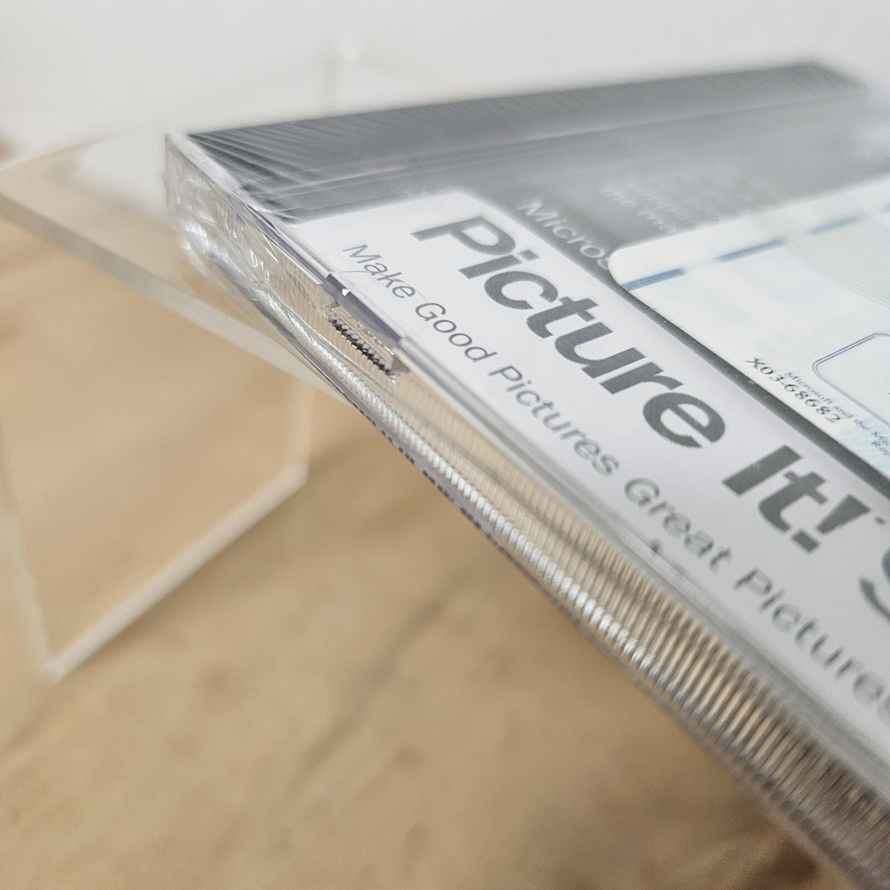 New SealedMicrosoft Picture It! 99 2-disc CDs - Microsoft Graphics Studio