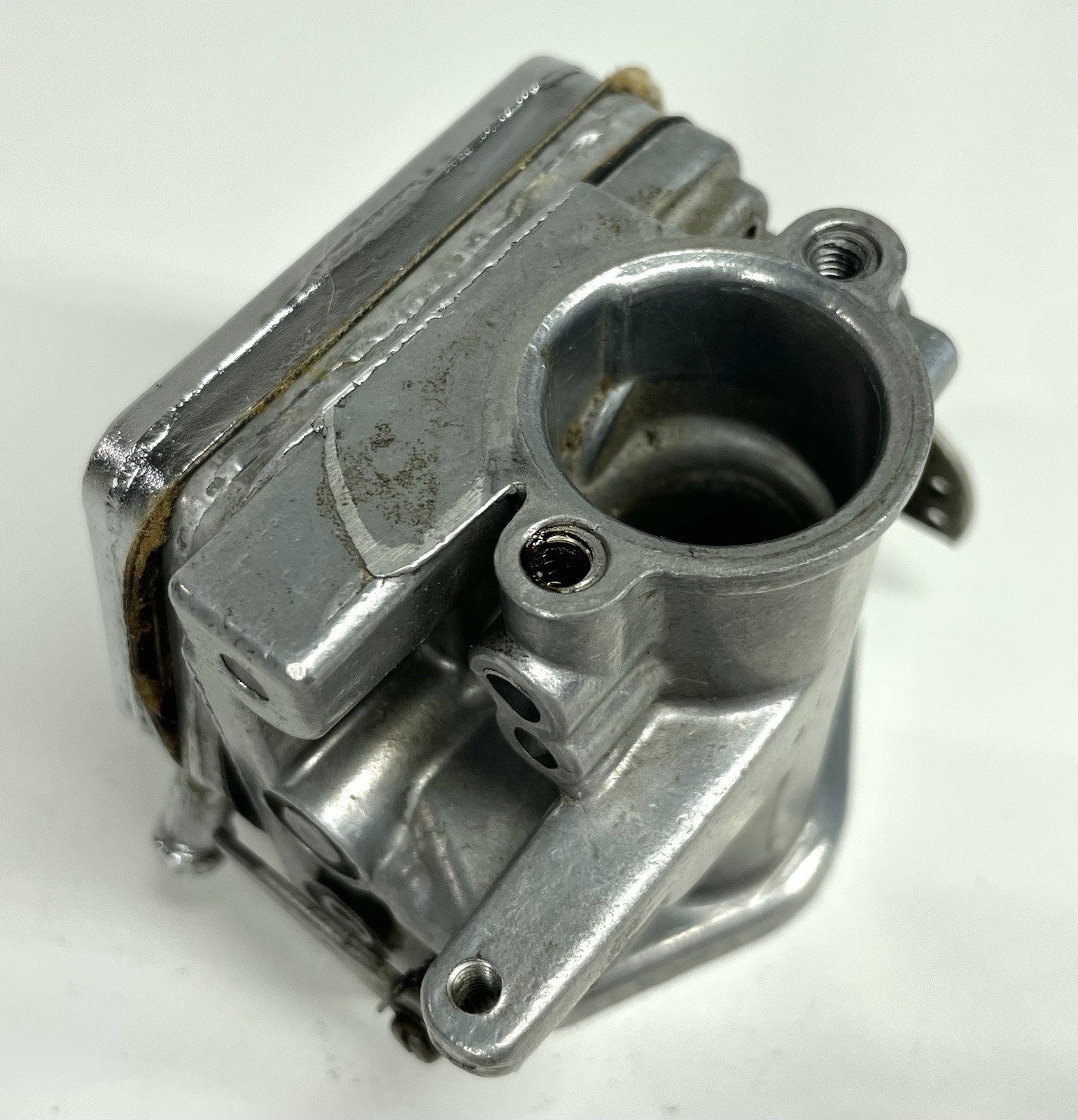 McCulloch Flat Back Chrome Carburetor 48907A Engine Go Kart Vintage Racing MC