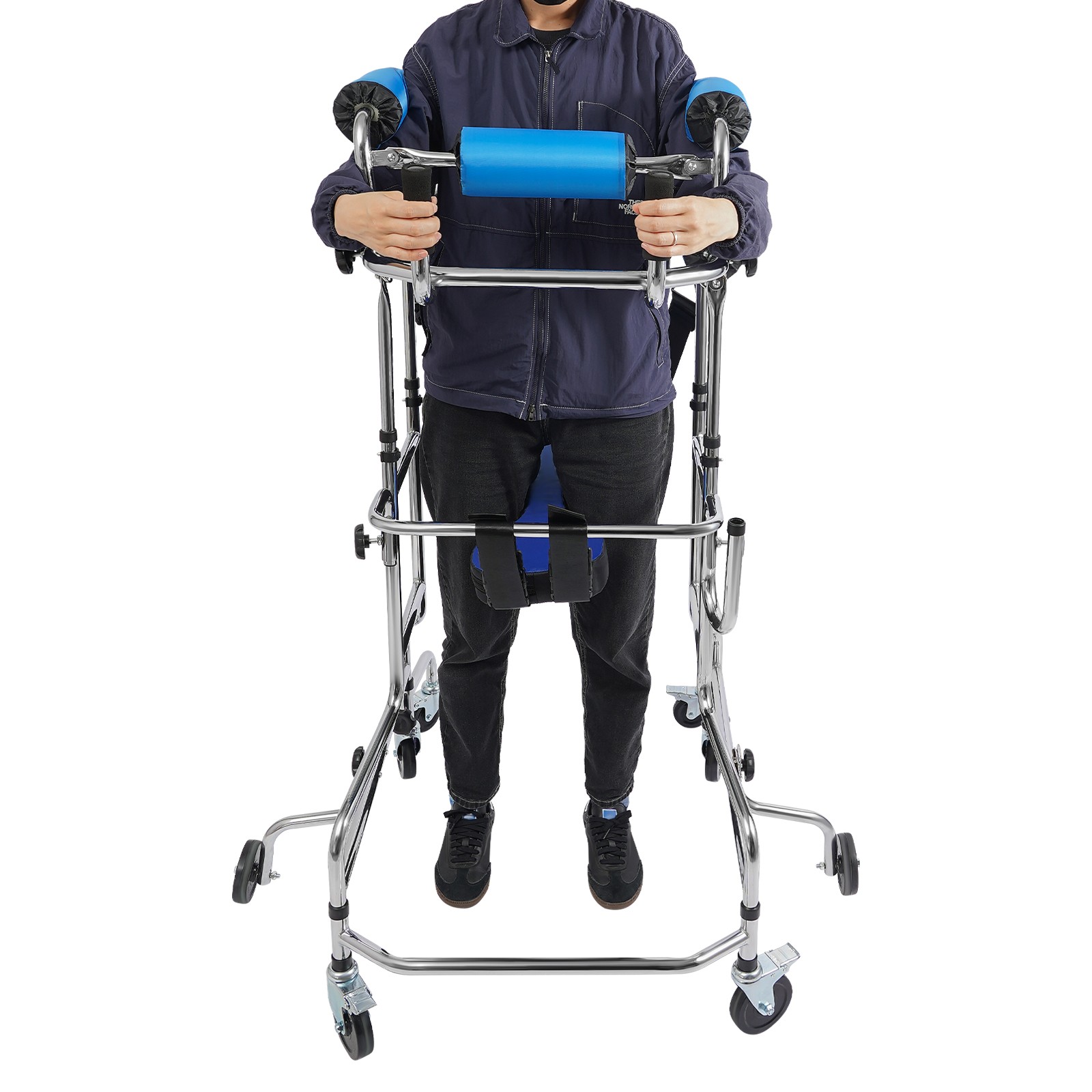 Adult Walker for Seniors Hemiplegia Rehabilitation Standing Frame,Anti Recline